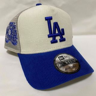 ニューエラー(NEW ERA)のNEWERA ロサンゼルス　ドジャース　トラッカーキャップ　コーデュロイ(キャップ)