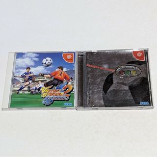 セガ(SEGA)のドリームキャスト　サッカー　2本セット(家庭用ゲームソフト)