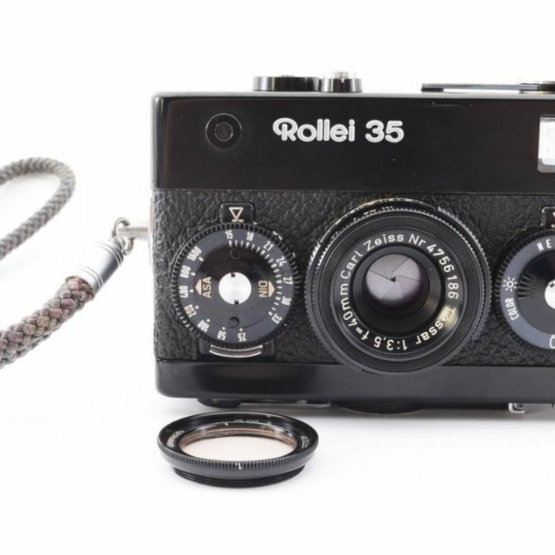 希少ドイツ製Rollei 35 Germany Tessar 40mm F3.5 - フィルムカメラ