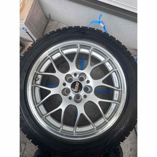 ビービーエス(BBS)の【鍛造】BBS RG-R RG714 17インチ 7.5j+48 pcd100(タイヤ・ホイールセット)