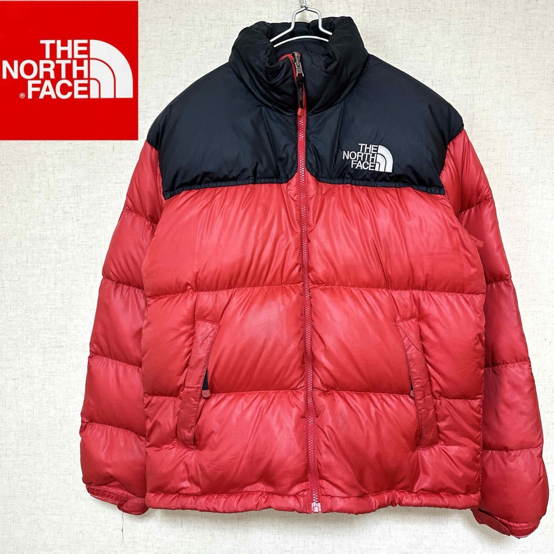 THE NORTH FACE - ノースフェイス ダウンジャケット 大人気赤 ヌプシM ...