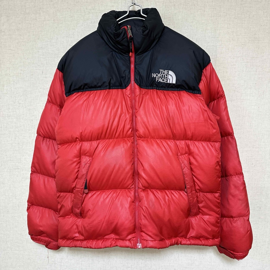 THE NORTH FACE - ノースフェイス ダウンジャケット 大人気赤 ヌプシM ...