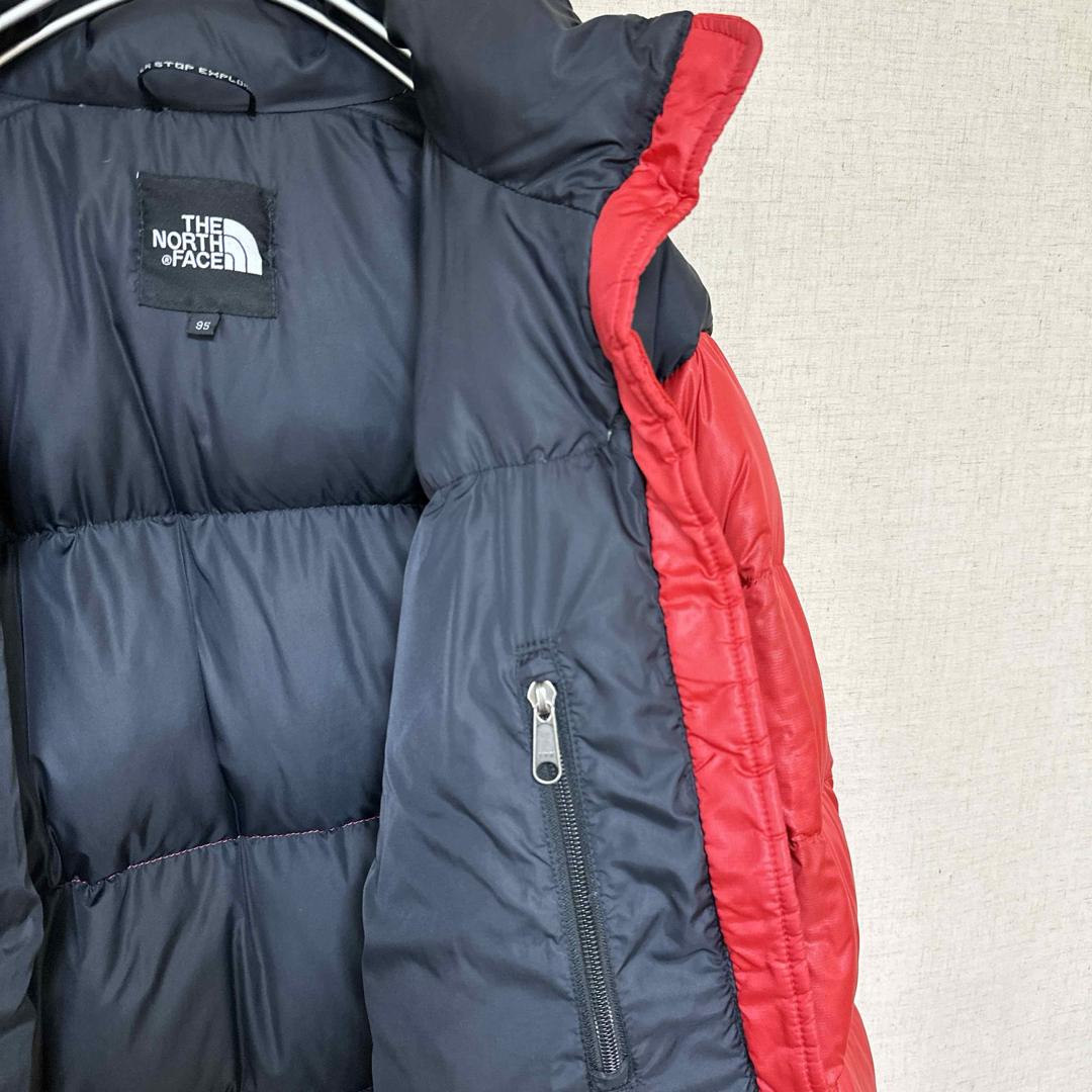 THE NORTH FACE - ノースフェイス ダウンジャケット 大人気赤 ヌプシM