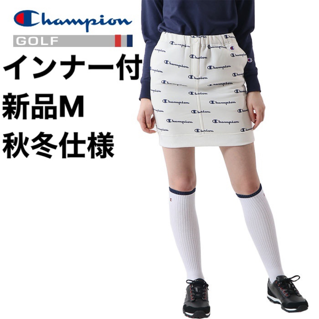 Champion(チャンピオン)の新品M Champion インナー付　Wrap-Air スカート スポーツ/アウトドアのゴルフ(ウエア)の商品写真