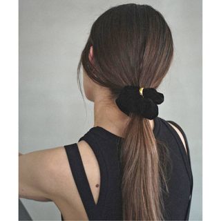 フランス ラックス ポニーテールチューブ ヘアゴム Dニュートラル