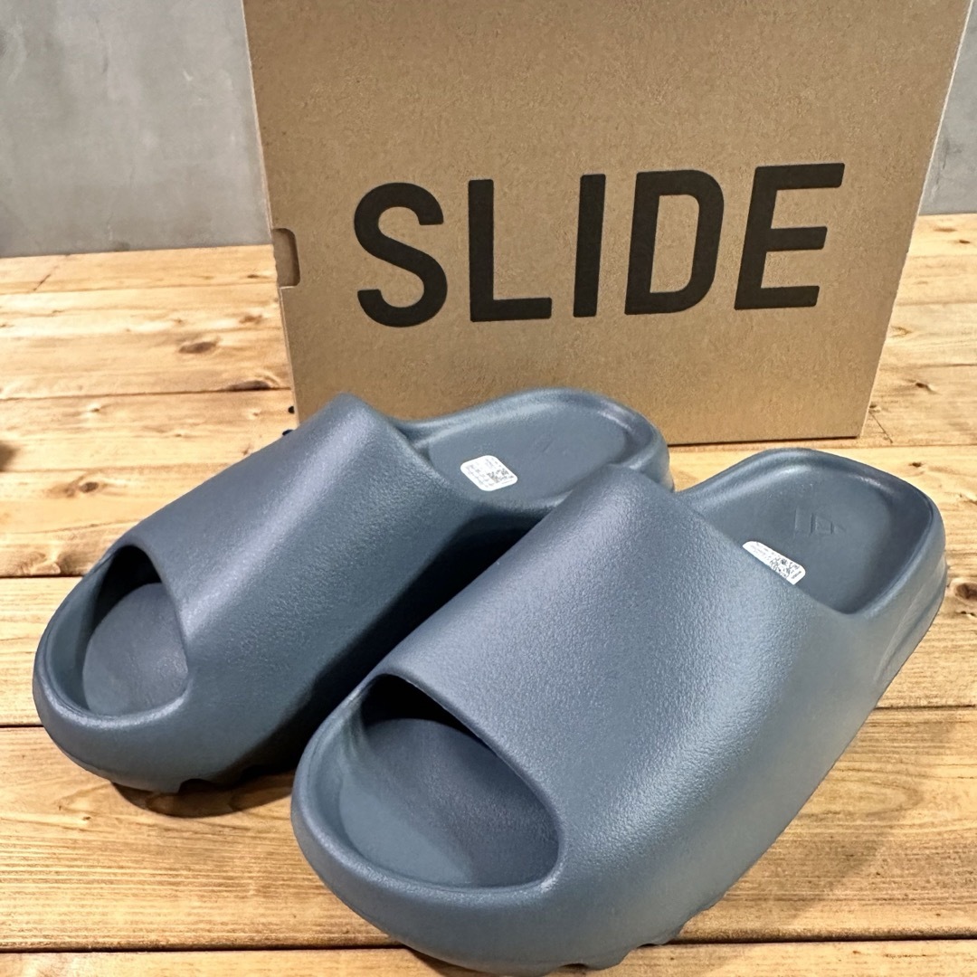 新品未使用 Yeezy slide スレートマリン 29.5cm