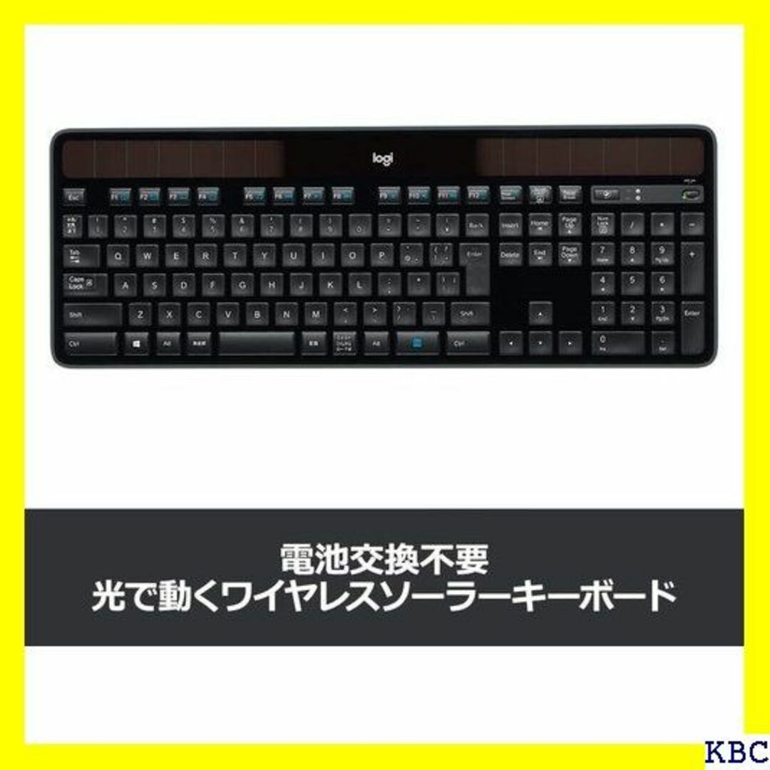 ☆人気商品 ロジクール ワイヤレス ソーラー キーボード K750 国内 15