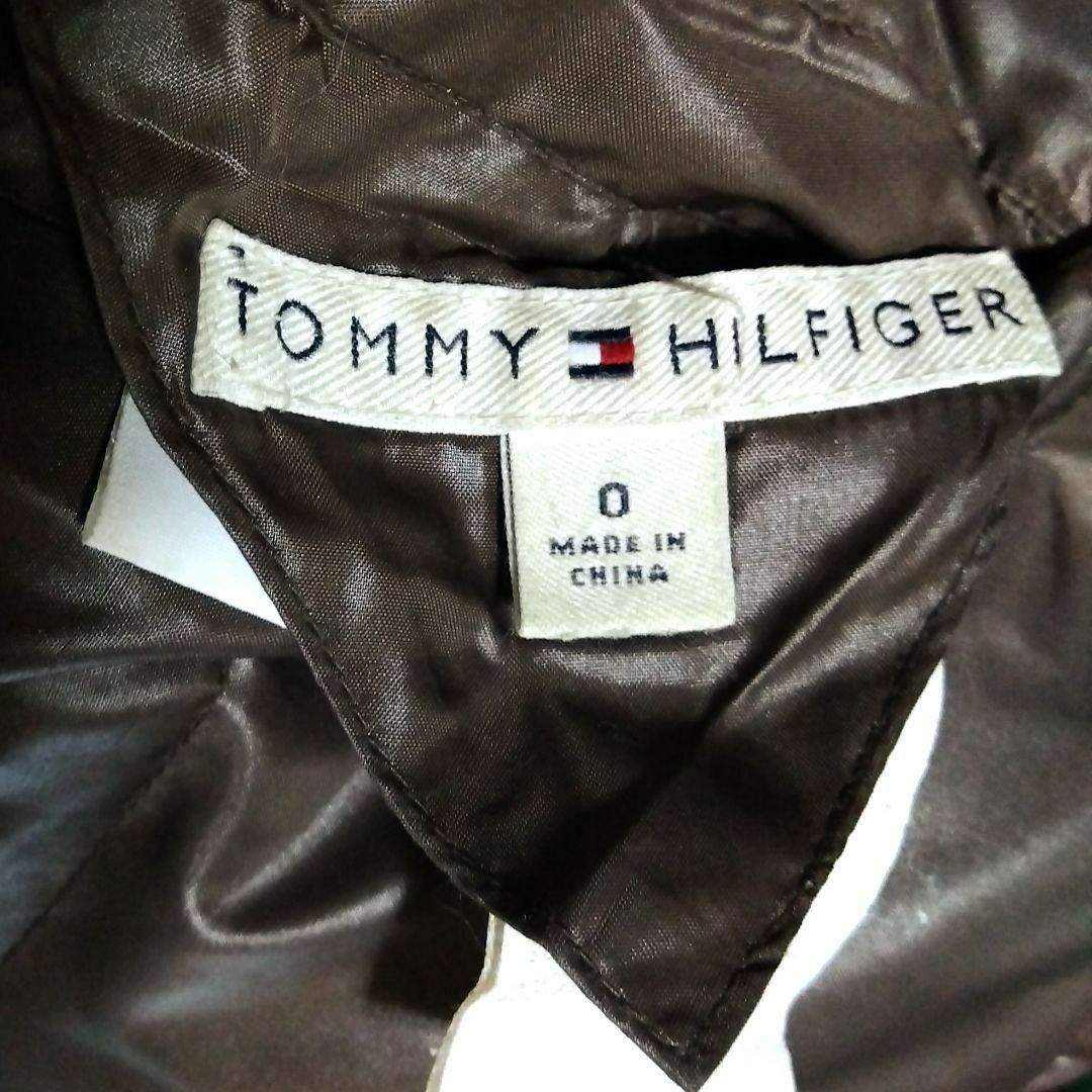 TOMMY HILFIGER(トミーヒルフィガー)の0　 TOMMY HILFIGER　ダークブラウンのダウンジャケット レディースのジャケット/アウター(ダウンジャケット)の商品写真