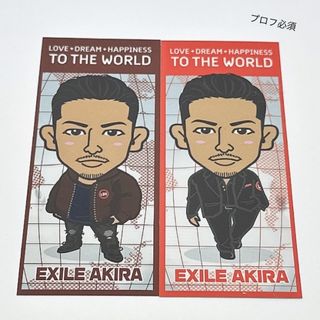 エグザイル(EXILE)のEXILE AKIRA 新体制 ステッカー(その他)