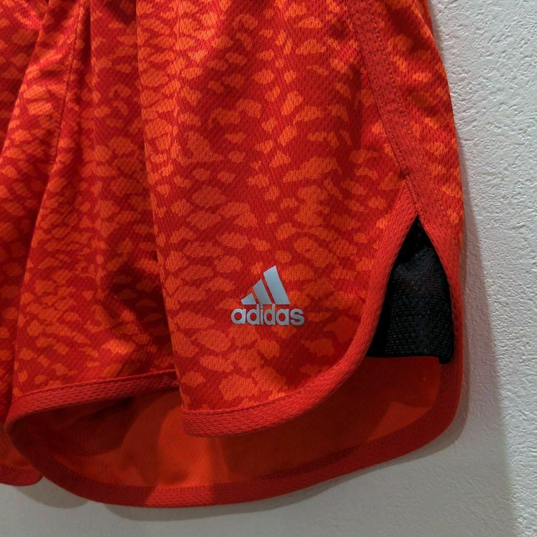 adidas(アディダス)のアディダス adidas ランニングパンツ ショート丈 インナーショーツ付 L レディースのパンツ(ショートパンツ)の商品写真