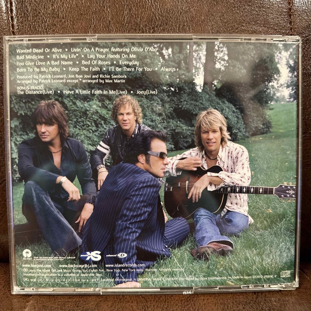 ボン・ジョビ　Bon Jovi  CD エンタメ/ホビーのCD(ポップス/ロック(洋楽))の商品写真