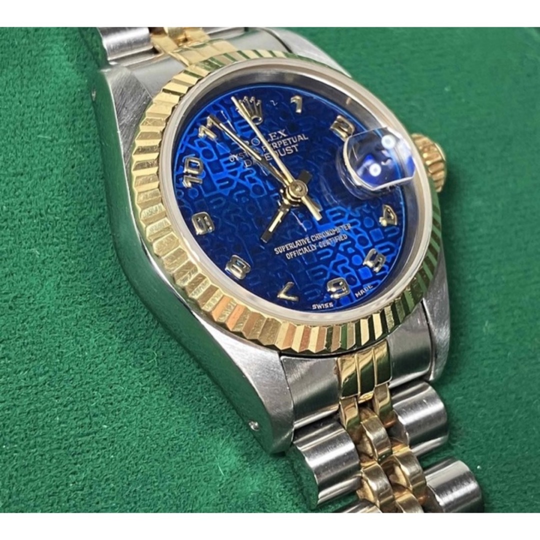 ROLEX(ロレックス)の希少　美品　ROLEX  ロレックス　デイトジャスト　レディース　ホリコン レディースのファッション小物(腕時計)の商品写真