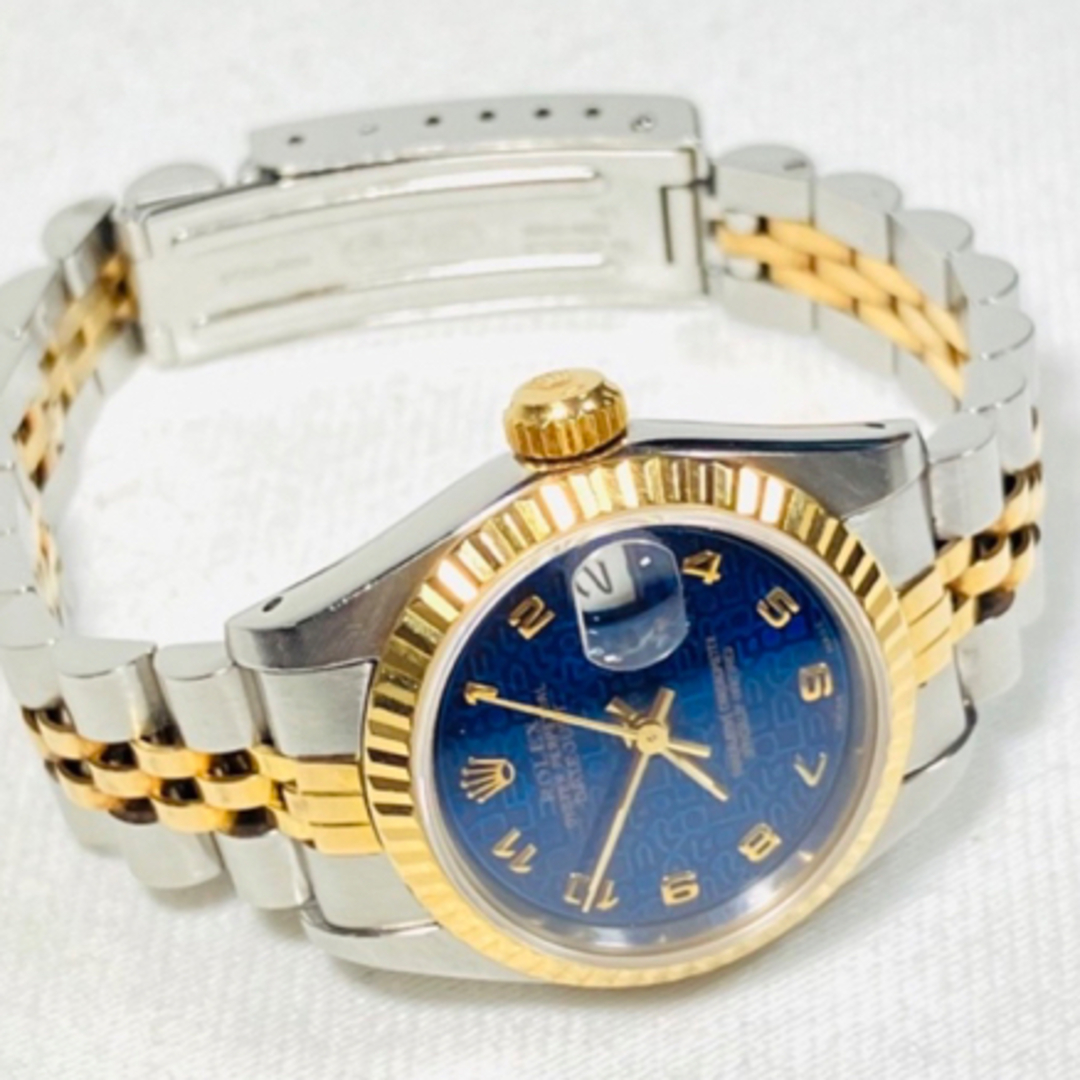 ROLEX(ロレックス)の希少　美品　ROLEX  ロレックス　デイトジャスト　レディース　ホリコン レディースのファッション小物(腕時計)の商品写真