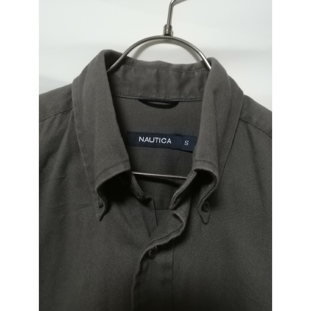 NAUTICA(ノーティカ)のNautica Sサイズ　長袖シャツ　グレー　ノーティカ メンズのトップス(シャツ)の商品写真