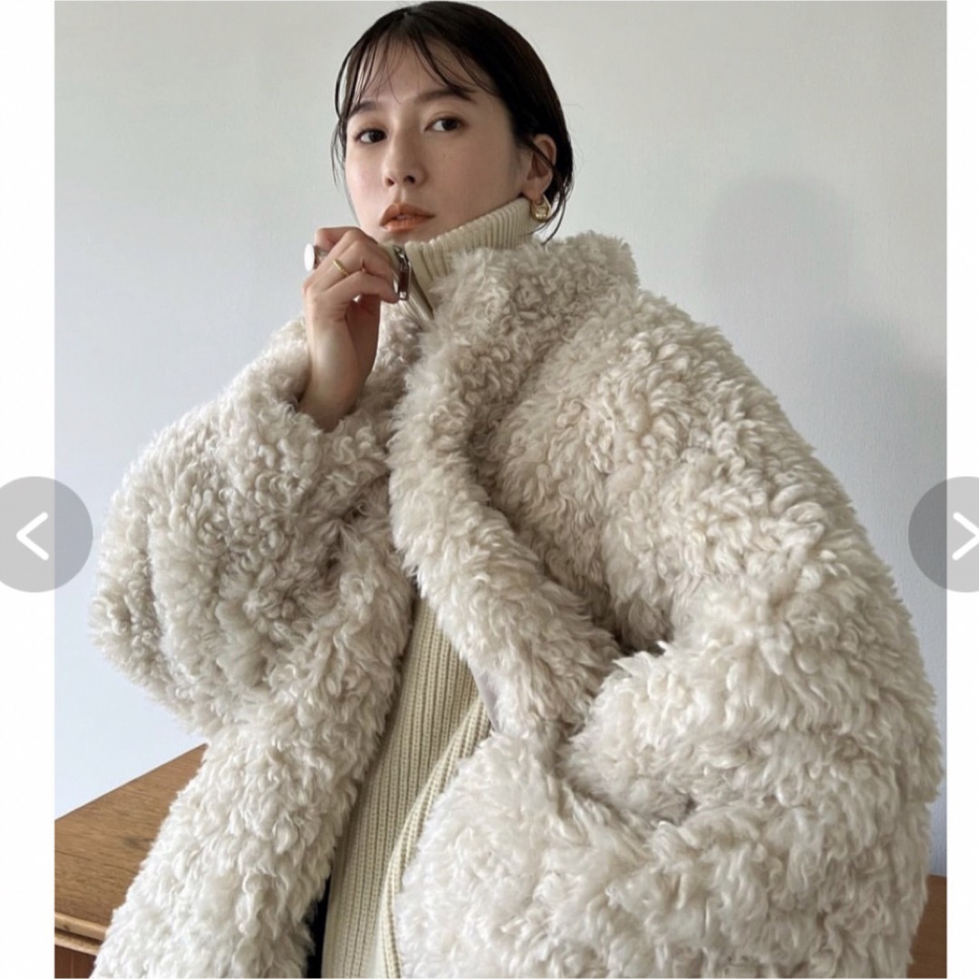 CURL FUR SHORT COAT