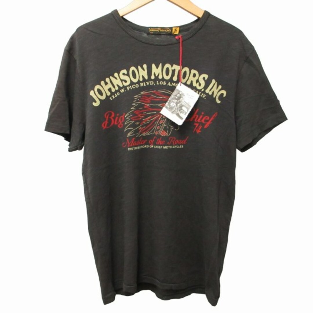 代引可 ジョンソンモータース タグ付き タグ付 Motors USA製 Tシャツ