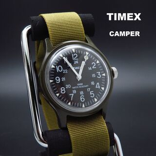 タイメックス(TIMEX)のTIMEX CAMPER 手巻き腕時計 蛍光 キャンパー(腕時計(アナログ))