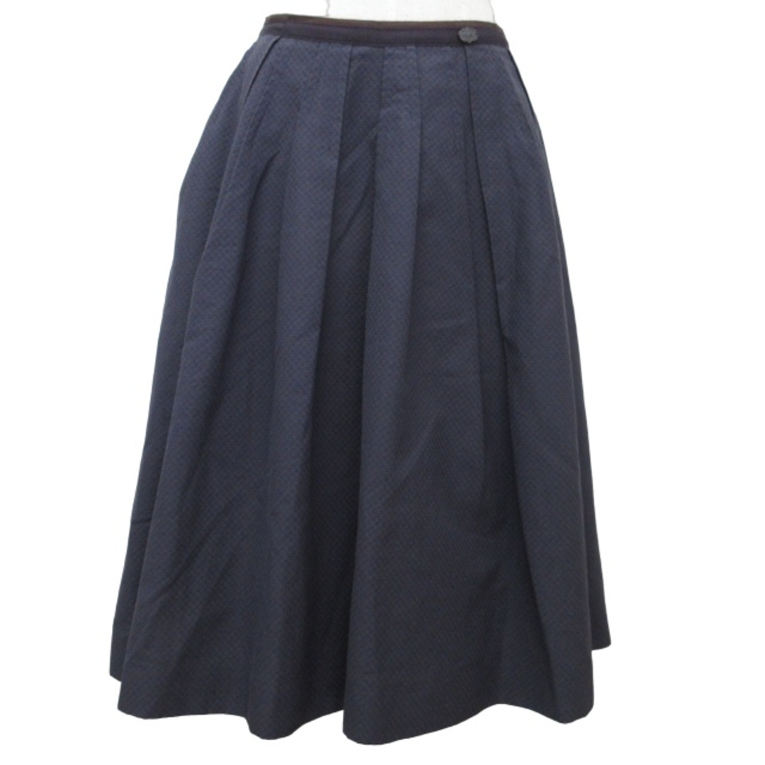 FOXEY - フォクシー FOXEY 美品 35821 リネン混 フレアスカート 38 Mの