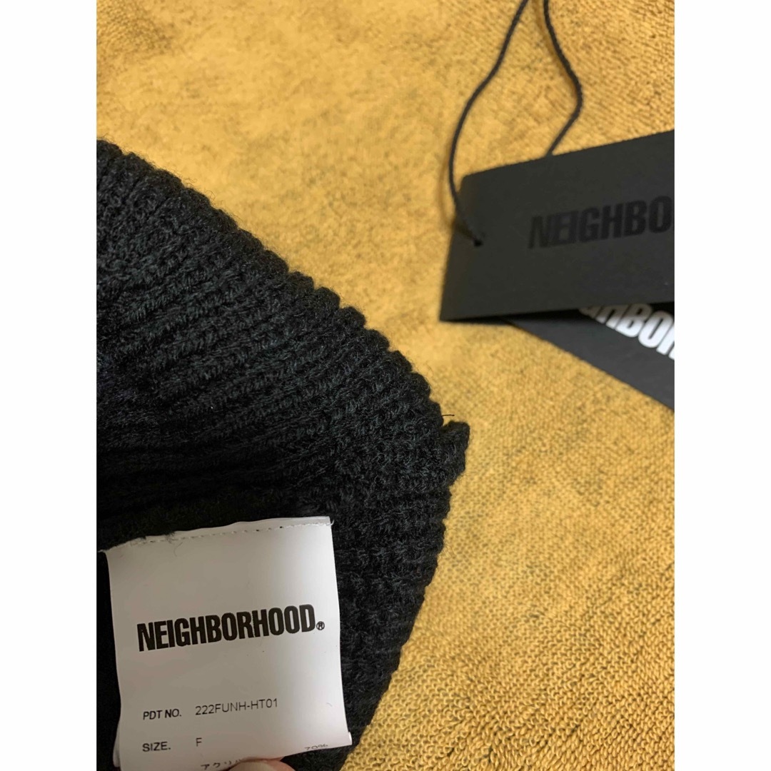 NEIGHBORHOOD(ネイバーフッド)の新品 NEIGHBORHOOD 22AW BEANIE メンズの帽子(ニット帽/ビーニー)の商品写真