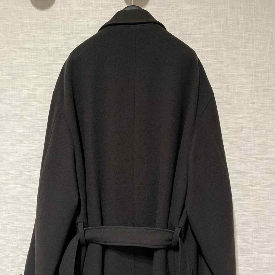 stein(シュタイン)のstein lay chester coat gray khaki サイズS メンズのジャケット/アウター(チェスターコート)の商品写真
