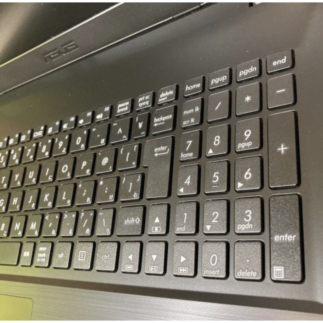 ASUS - ASUSノートパソコンWEBカメラ Windows11オフィス付きの通販 by