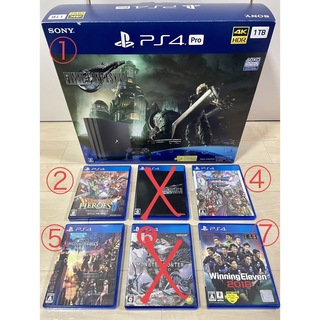 ps4 pro 美品　ゲームソフト2本セット