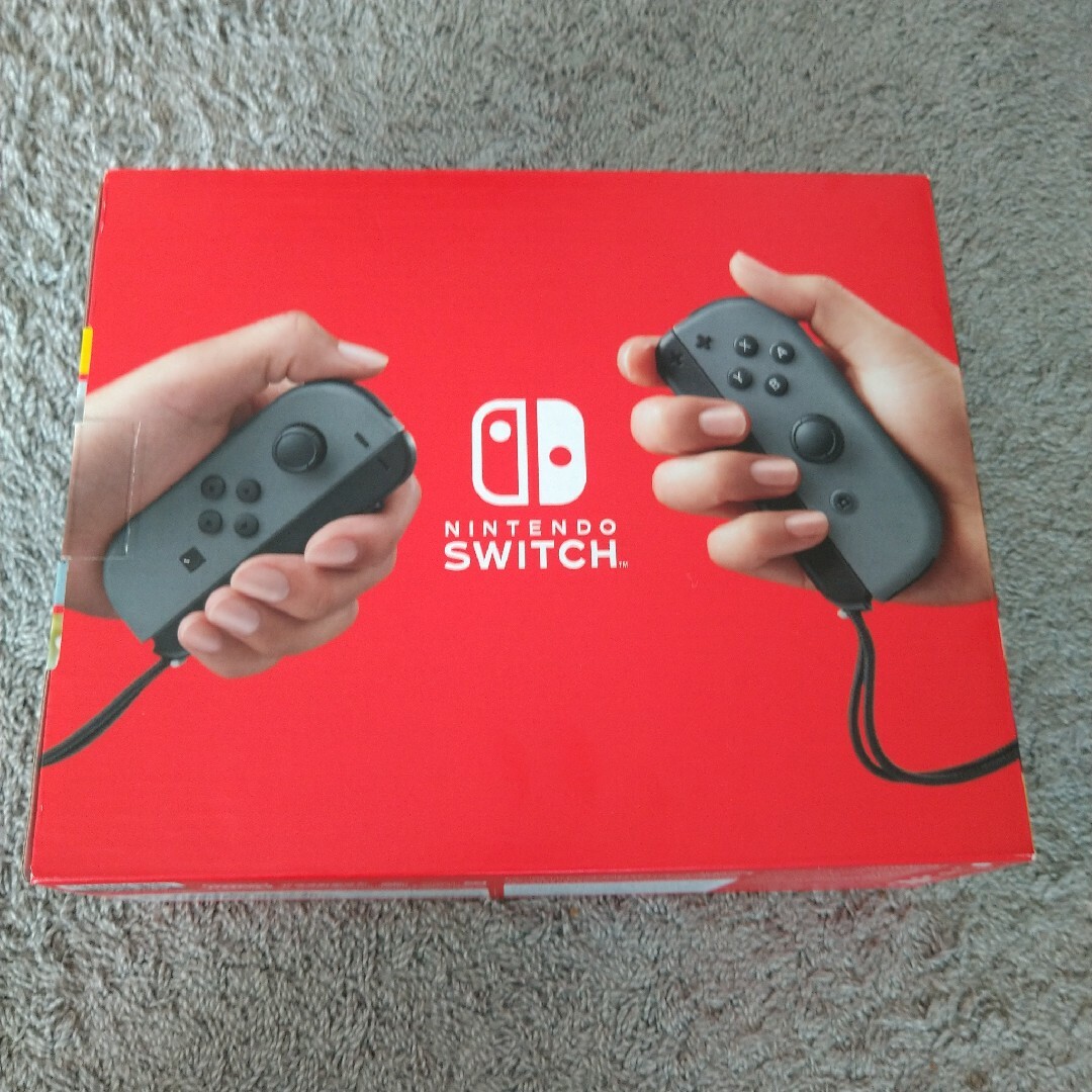 任天堂スイッチ　本体  新品  Nintendo Switch　保証付き　グレー