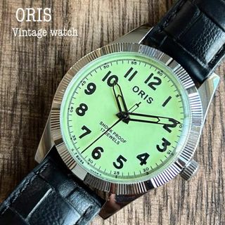 オリス(ORIS)のオリス ORIS ビンテージ 腕時計 メンズ アンティーク ディズニー ミッキー(腕時計(アナログ))