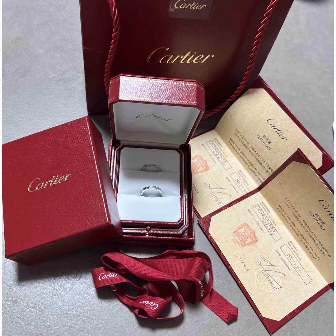 Cartier(カルティエ)のCartier platina 指輪 レディースのアクセサリー(リング(指輪))の商品写真