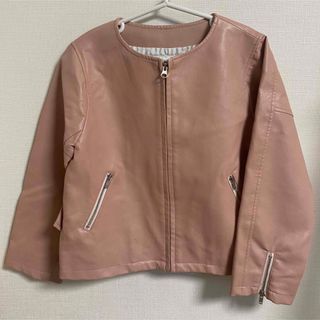 ユナイテッドアローズグリーンレーベルリラクシング(UNITED ARROWS green label relaxing)のgreen label relaxing 春 革ジャン 125cm(ジャケット/上着)