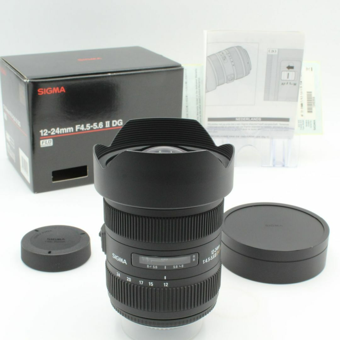 SIGMA - 極美品 SIGMA シグマ 12-24mm f4.5-5.6 II DG HSMの通販 by