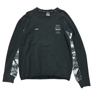 L　FCRB PDK CREWNECK TOP クルーネック スウェット　茶色