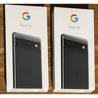 グーグルピクセル(Google Pixel)のGoogle Pixel 6a Charcoal 128 GB 2台セット(スマートフォン本体)