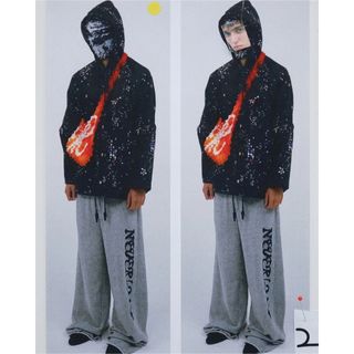 ジョンローレンスサリバン(JOHN LAWRENCE SULLIVAN)のMASU "NEVERLAND"BAGGY SWEAT PANTS(GRAY)(その他)