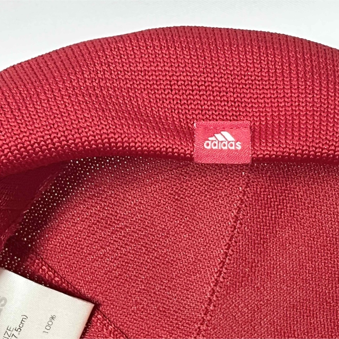 adidas(アディダス)の【新品】入手困難デッドストックadidas鬼かわいいBIGロゴ入りメッシュベレー メンズの帽子(ハンチング/ベレー帽)の商品写真