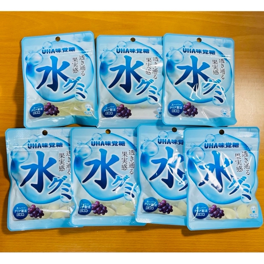 【クーポン/ポイント消化/買いまわり】水グミ 7個 食品/飲料/酒の食品(菓子/デザート)の商品写真