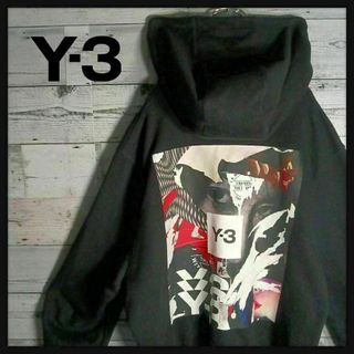 希少 Y-3 ヨウジヤマモト 上質 ハイジップ 変形 パーカー ブラック M