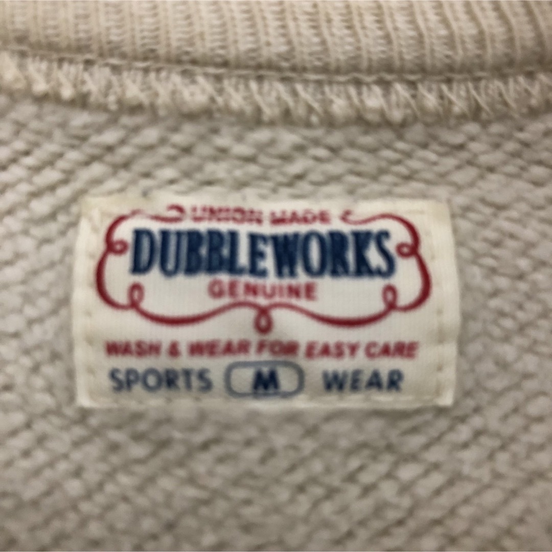 DUBBLE WORKS スウェットMサイズ　ダブルワークス　ウェアハウス