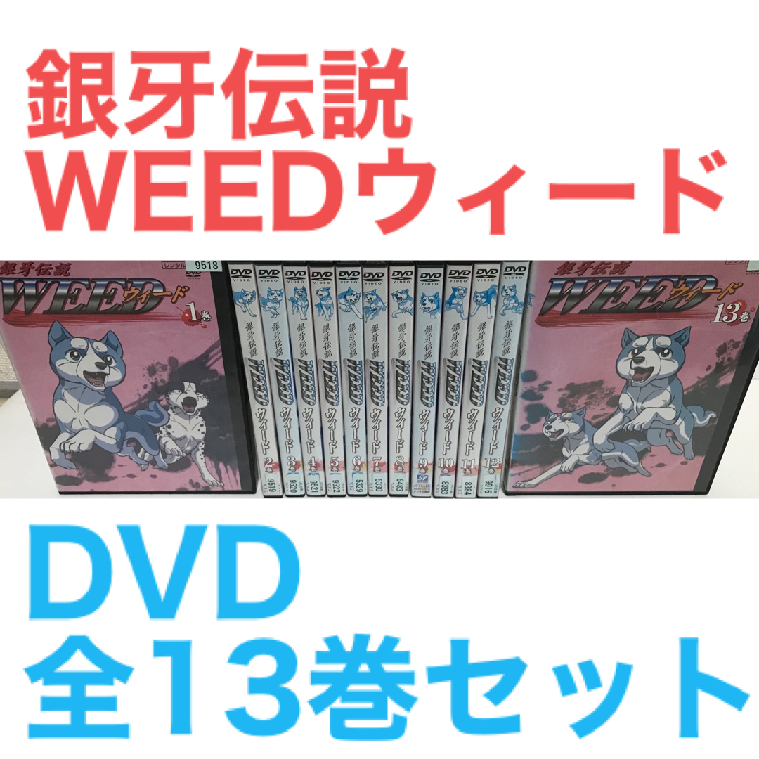 DVD/ブルーレイTVアニメ『銀牙伝説WEEDウィード』DVD 全13巻セット　全巻セット