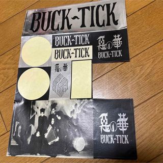 BUCK-TICK  悪の華　ステッカー(ミュージシャン)