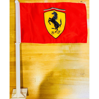 フェラーリ(Ferrari)の新品未使用　フェラーリ　クリップオンカーフラッグ(その他)