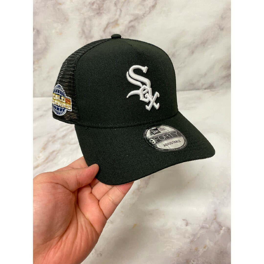 Newera 9forty シカゴホワイトソックス ワールドシリーズ キャップ | フリマアプリ ラクマ