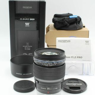 オリンパス(OLYMPUS)の【極美品】 OLYMPUS M.ZUIKO ED 25mm f1.2 PRO(レンズ(単焦点))