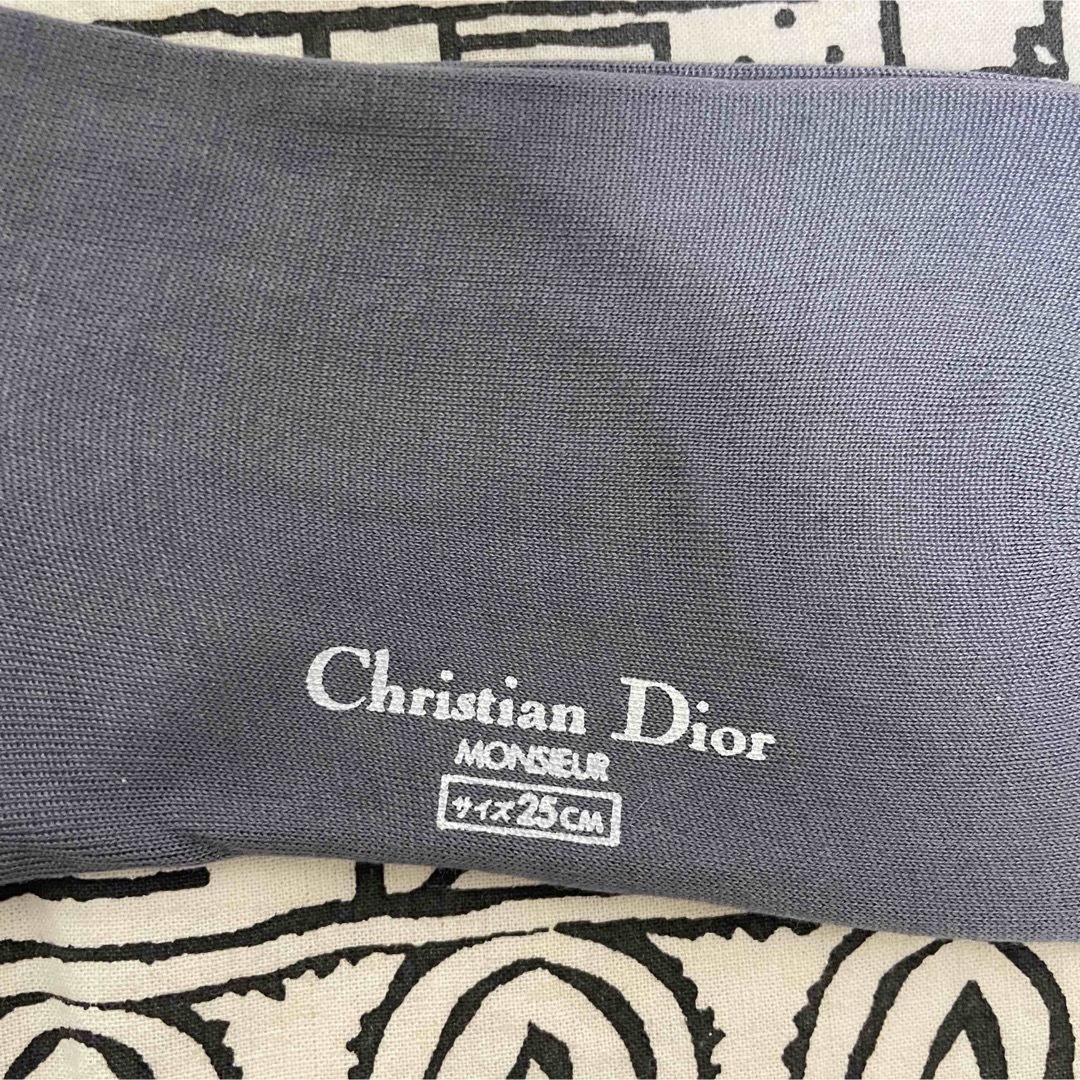 Christian Dior(クリスチャンディオール)のクリスチャンディオール　メンズ靴下　25cm メンズのメンズ その他(その他)の商品写真