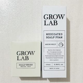 エヌオーガニック(N organic)の【新品未使用】グロウラボ GROW LAB スカルプフォーム＋ブラシセット(スカルプケア)