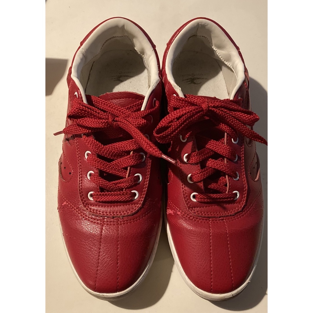 DRAGON BEARD(ドラゴンベアード)のスニーカー　赤 メンズの靴/シューズ(スニーカー)の商品写真