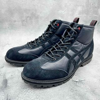 オニツカタイガー(Onitsuka Tiger)の【未使用】オニツカタイガー RINKAN BOOT ワーク ナイロン 赤ハトメ(ブーツ)