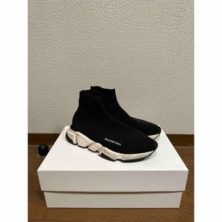 バレンシアガ(Balenciaga)のbalenciaga speed trainer black white 41(スニーカー)