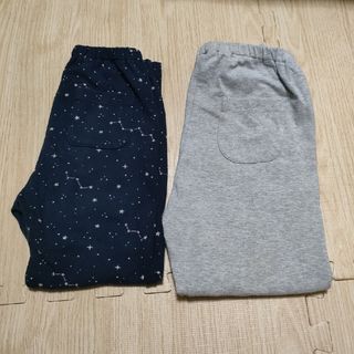 ユニクロ(UNIQLO)の★UNIQLOレギンス　リラックスフィット2セット120size(パンツ/スパッツ)