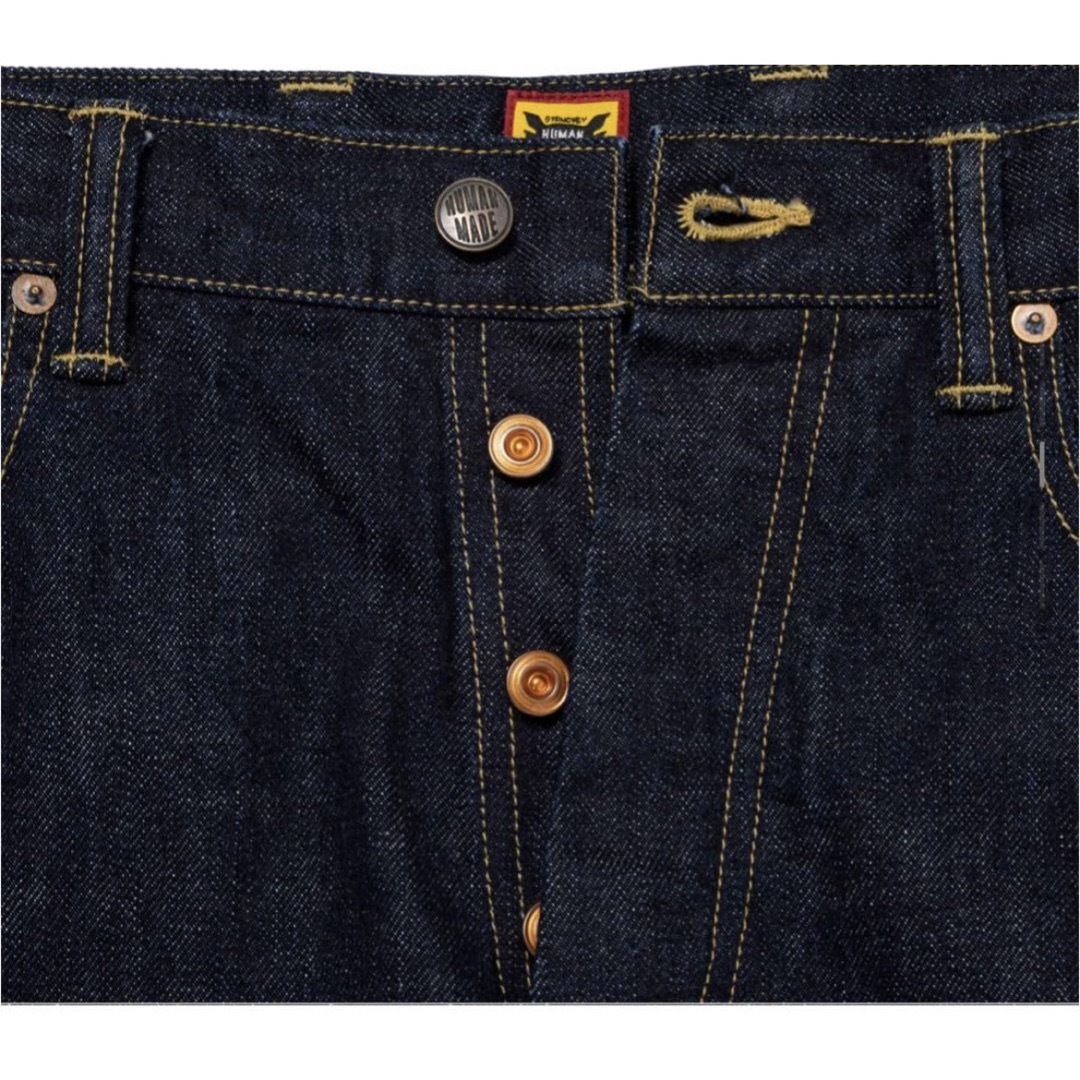 HUMAN MADE(ヒューマンメイド)のhuman made kaws denim pants W34 メンズのパンツ(デニム/ジーンズ)の商品写真